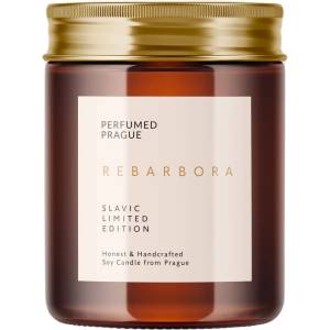 Perfumed Prague Ароматна свещ от соев восък време на горене 40 час Slavic Edition: #07 Rhubarb - Perfumed Prague (SE07)