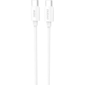 Dudao Кабел Dudao L4C, USB-C към USB-C, 30W, 1.2m, бял (L4C 1,2m)
