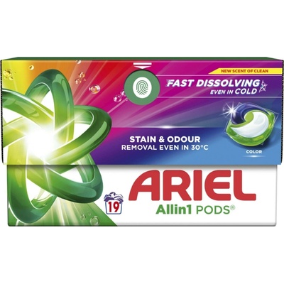 Ariel All in1 Color prací kapsle 19 PD