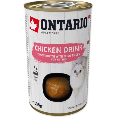 Ontario Cat Kitten Drink Chicken 135 g