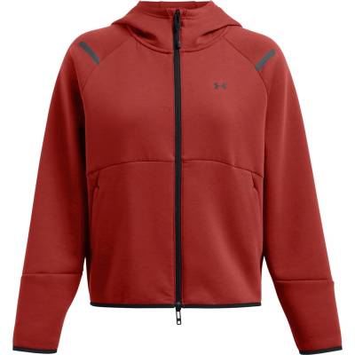 Under Armour Поларена блуза Under Armour Women's Unstoppable Full-Zip Fleece - Orange