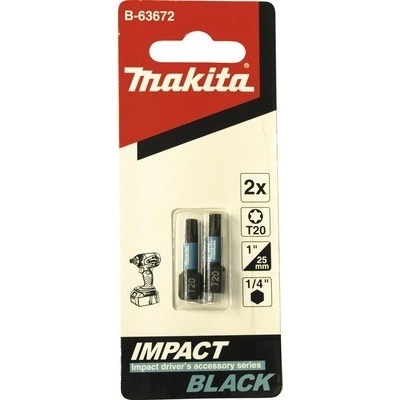 Makita T20 25 mm 2 ks B 63672