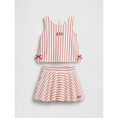 GAP Baby set s logom VintageSoft Červená