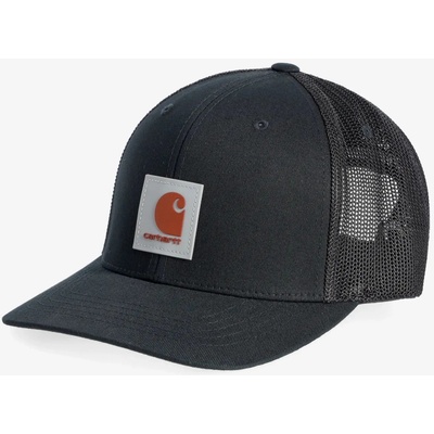Carhartt Twill Mesh-Back Logo Patch Cap black