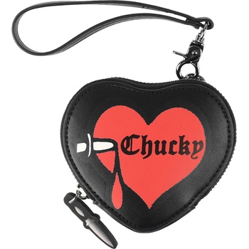 KILLSTAR портмоне за монети KILLSTAR x CHUCKY - Love Hurts - Червен - KSRA011105