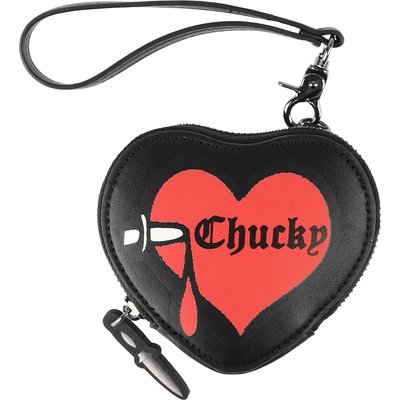 KILLSTAR портмоне за монети KILLSTAR x CHUCKY - Love Hurts - Червен - KSRA011105