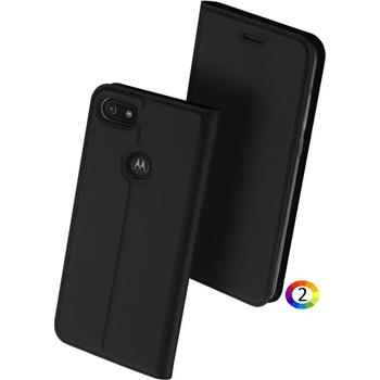 Image 1 of Motorola Moto E6 Play DUX DUCIS Кожен Калъф и Протектор