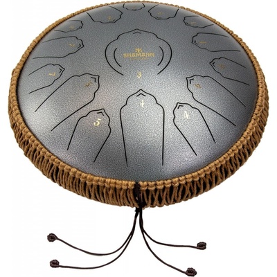 Shamann 14" 15 Notes C-Major Silver Tongue Drum
