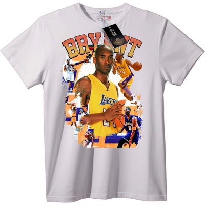 NOONEBRAND Тениска Легенда Kobe Bryant Lakers - L, White