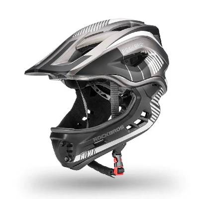 Детска велосипедна каска Rockbros TT-32SBTG-S, размерS, сива (TT-32SBTG-S)