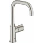 GROHE Кухненски смесител Grohe Red Mono за топла вода, матиран хром, Supersteel (30160DC0)