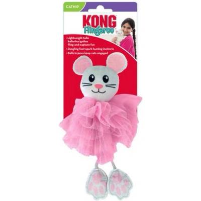 Hračka Kong Cat Flingaroo Tutu Myš s roľničkami