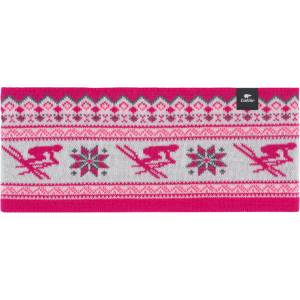 Eisbär Лента за глава Eisbär Retroski Headband - Pittipink / White / Anthracite - размер One Size (904-5487-0311)