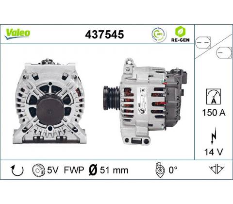 generátor VALEO 437545