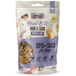 MAC'S Mac’s Dog Adult, меко лакомство за пораснали кучета, БЕЗ ЗЪРНО, с пиле и агне (мин. 70% месо), 120 гр - Германия - 9611
