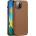 Dux Ducis Кожен калъф Dux Ducis Grit за iPhone 14 Pro Max, Елегантен кейс от изкуствена кожа (съвместим с MagSafe), Кафяв (6934913036952)