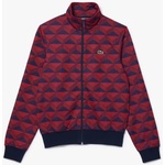 Lacoste Блуза Lacoste Robert George Jacquard Motif Zipped Sweatshirt - Multi colour