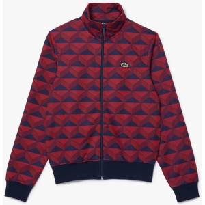 Lacoste Блуза Lacoste Robert George Jacquard Motif Zipped Sweatshirt - Multi colour