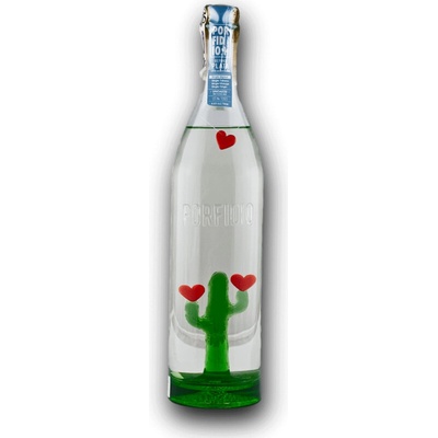 Porfidio Tequila Plata 100% Agave Unoaked Super Jalisco Edition 41.02% 0.75 L (čistá fľaša)
