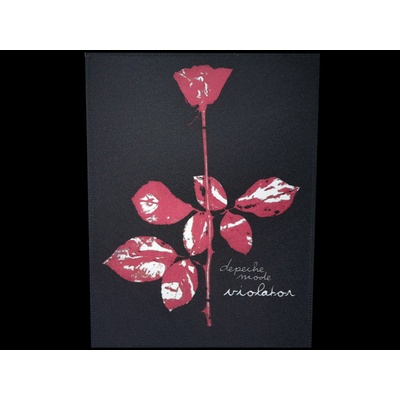Zádovka DEPECHE MODE rose zoid