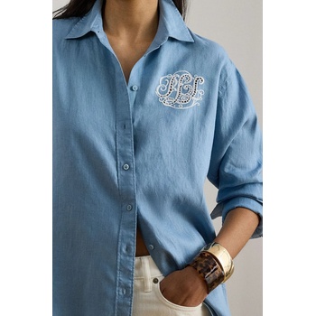 Ralph Lauren риза дамска ленена (200P08913)