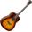 Yamaha FG-TA Brown Sunburst Електро-акустична китара Дреднаут