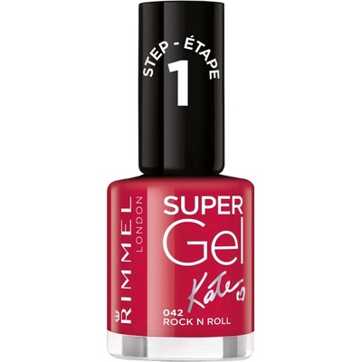 Rimmel Lak na nehty Supergel by Kate 042 Rock n Roll