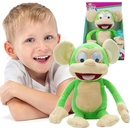 IMC TOYS Chichotající se opice zelený maskot Fufris Funny Monkey