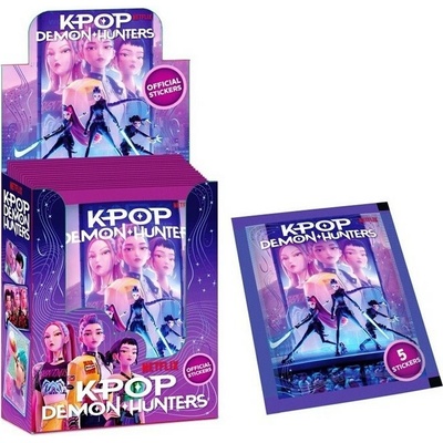 Hollywood zberateľské nálepky K-Pop Demon Hunters 5 ks v balení