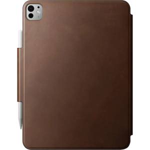 Nomad кожен калъф Folio, кафяв Nomad кожа - iPad Pro 11" M4 (NM013305858)