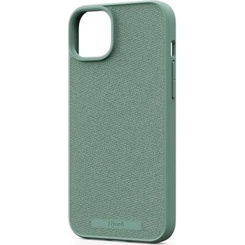 Púzdro Njord Fabric MagSafe Case iPhone 15 Plus Turquoise