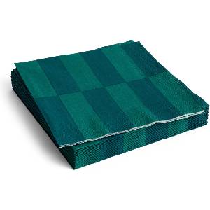 Hay Pattern Салфетки 40 x 40 cm, зелено каре, 20 бр (AE732-E140-AU44)