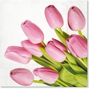 TaT servítky Lovely Tulips 33x33cm