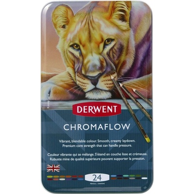 Derwent 2305857 Chromaflow umelecké pastelky 24 ks