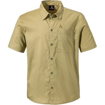 Schöffel Мъжка риза с копчета Schöffel Shirt Style Kalm Shirt - Solid Olive - размер 50 (EU) (033-2494-0213)