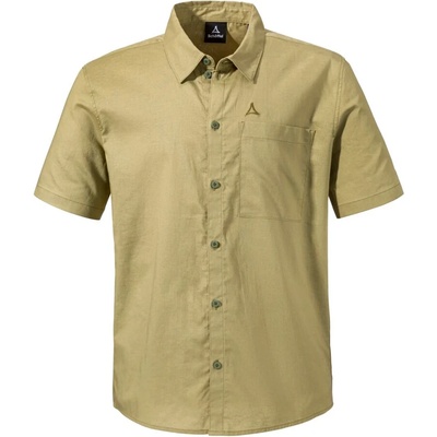 Schöffel Мъжка риза с копчета Schöffel Shirt Style Kalm Shirt - Solid Olive - размер 50 (EU) (033-2494-0213)