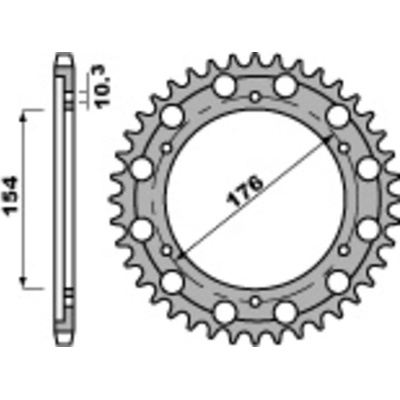 PBR Sprockets 4562 43 C45 – Sleviste.cz