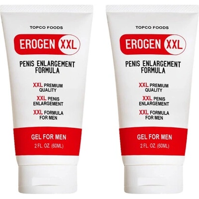 2 x Гел за уголемяване на пениса Erogen XXL BIG 2x60ml