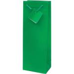 EUROCOM Подаръчна торбичка Mat Bottle, 13x36x8.5cm, зелена (25406-А-ЗЕЛЕН)
