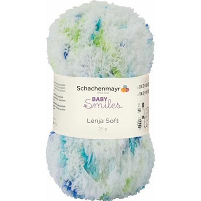 Příze Baby smiles Lenja soft modrozelený melír