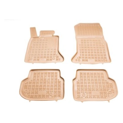 Гумени стелки за bmw 5 Серия f10 / f11 (2010-2013) - тип леген - бежови