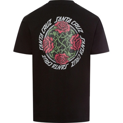 Santa Cruz DRESSEN ROSES SOLO TEE BLACK