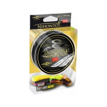 Mikado šnúra Nihonto Octa Braid Black 150m 0,23mm 20,8kg