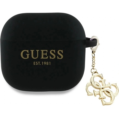 GUESS Калъф Guess 4G Charm за AirPods 4 - черен