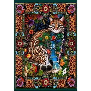 Grafika Art Puzzle - Puzzle Tropicat - 1 000 piese