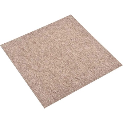 vidaXL Килим 20 бр. Бежово 50 x 50 cm 100% Полипропилен (42046752)