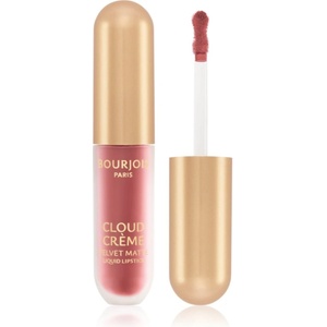 Bourjois Cloud Crème Velvet Matte ултра матиращо течно червило цвят 04 I Love Mocha 3.1ml