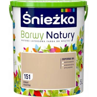 Śnieżka Latexová na zeď 5 l Desert Flower mat