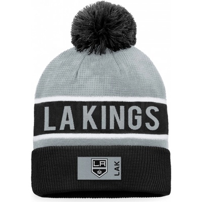 Kulich LAK Authentic Pro Game and Train Cuffed Pom Knit Los Angeles Kings