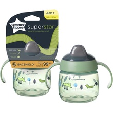 Tommee Tippee netečúci hrnček Superstar 190ml Green